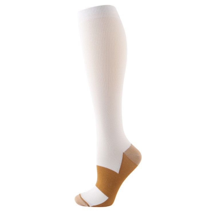 Chaussettes de Compression Sport en Ion de Cuivre