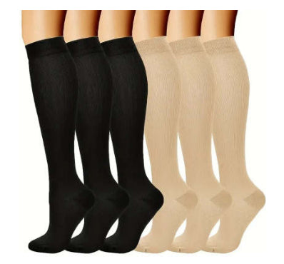 Chaussettes de Compression Sport en Ion de Cuivre