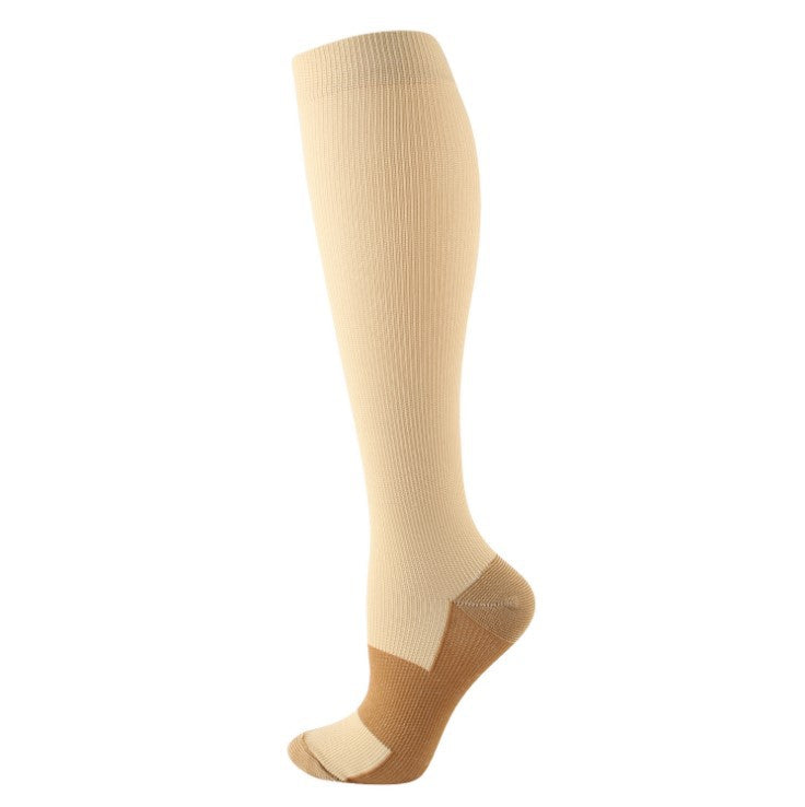 Chaussettes de Compression Sport en Ion de Cuivre