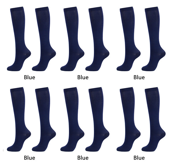 Chaussettes de Compression Sport en Ion de Cuivre