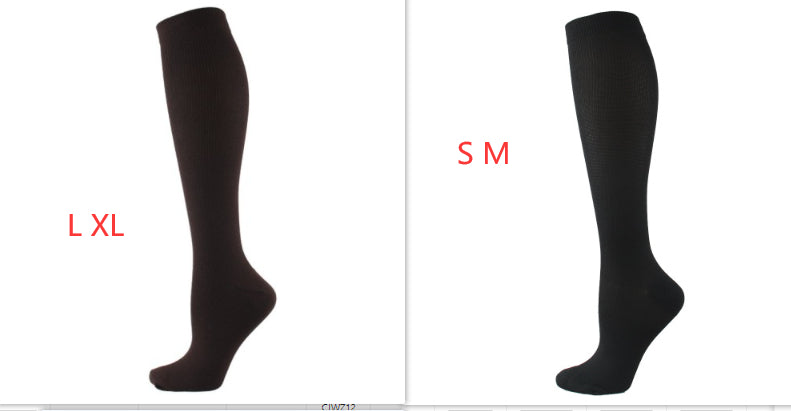 Chaussettes de Compression Sport en Ion de Cuivre