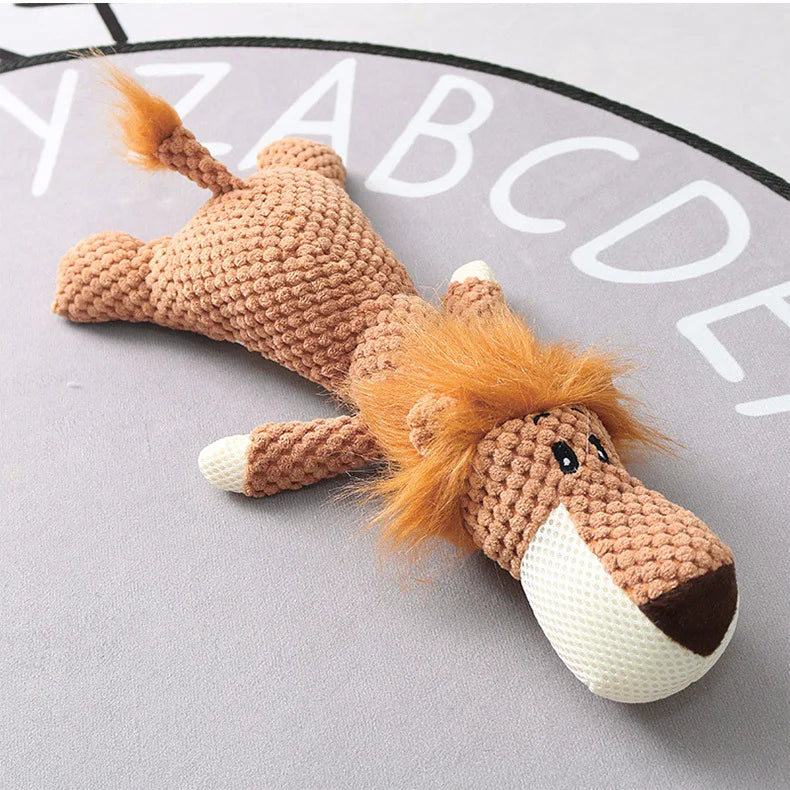 Jouet chiot en peluche couinant pour petits chiens