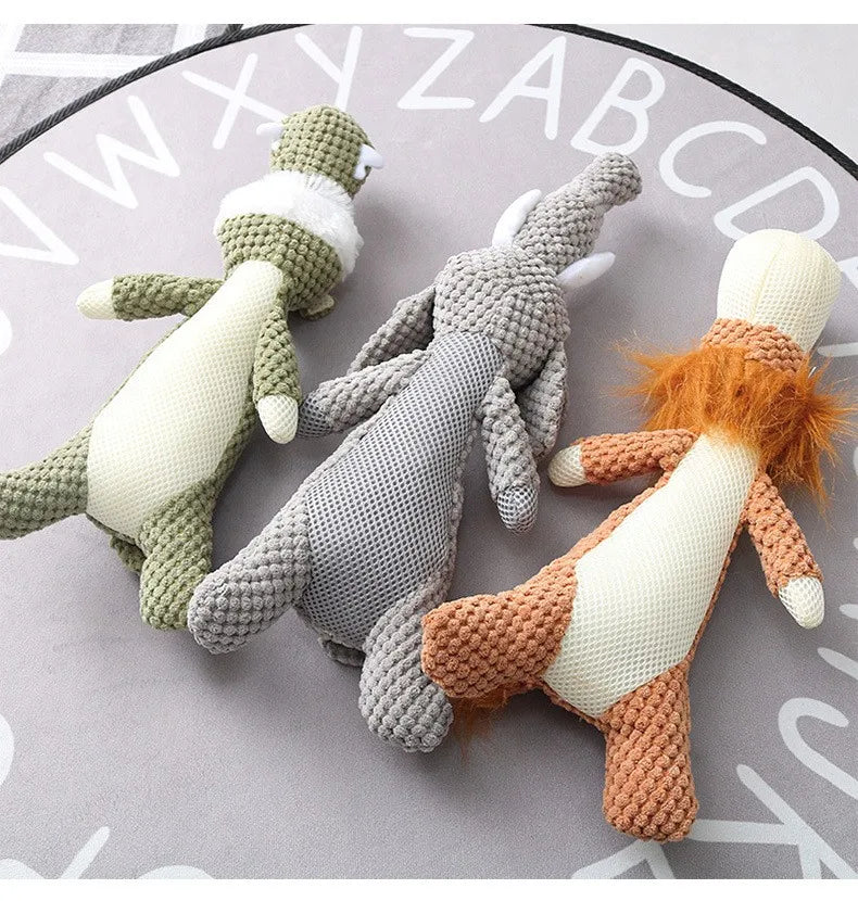 Jouet chiot en peluche couinant pour petits chiens