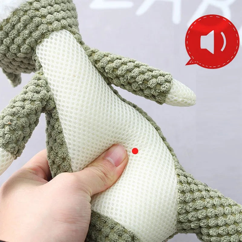Jouet chiot en peluche couinant pour petits chiens