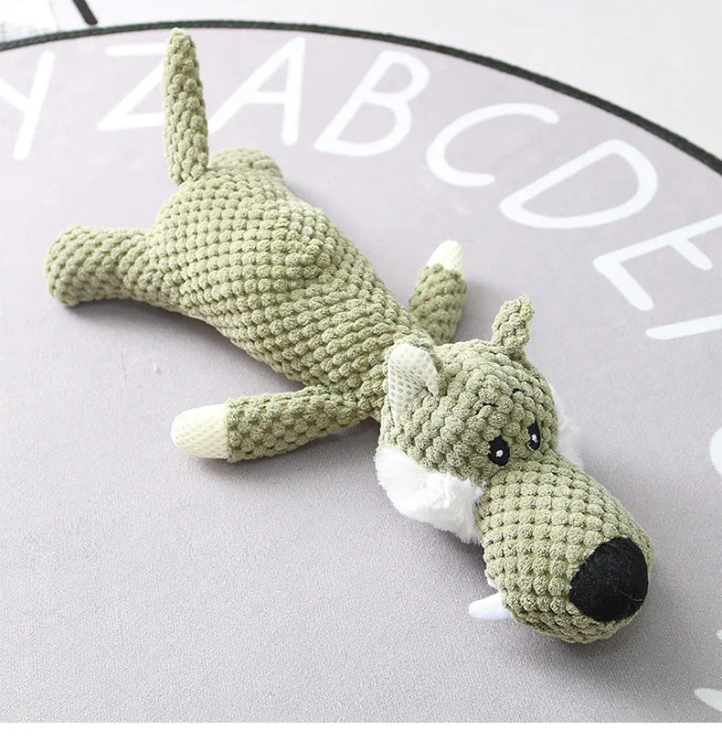 Jouet chiot en peluche couinant pour petits chiens