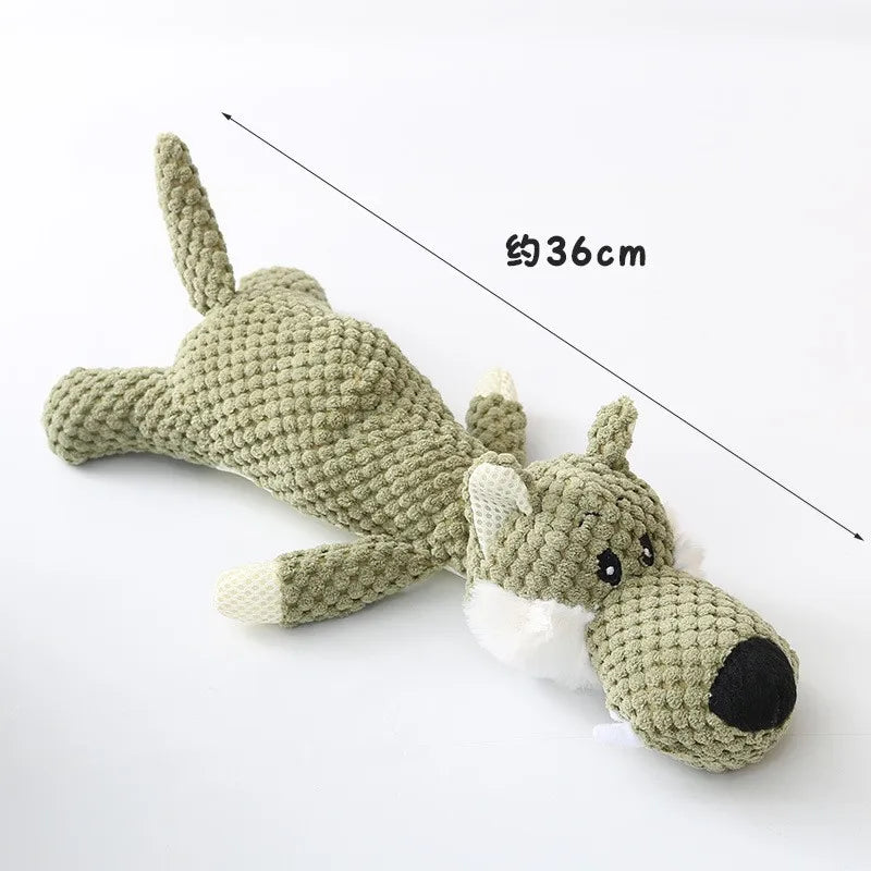 Jouet chiot en peluche couinant pour petits chiens