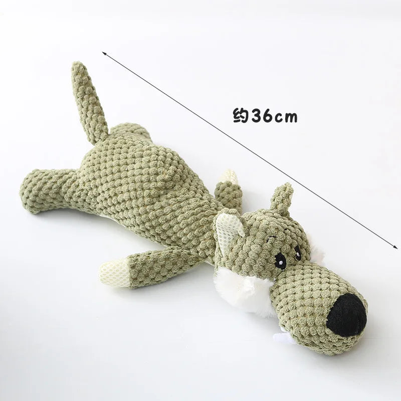 Jouet chiot en peluche couinant pour petits chiens