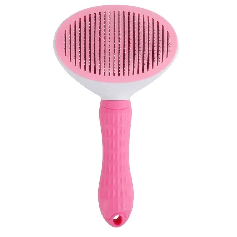 Brosse de Toilettage Auto-Nettoyante pour Chien et Chat