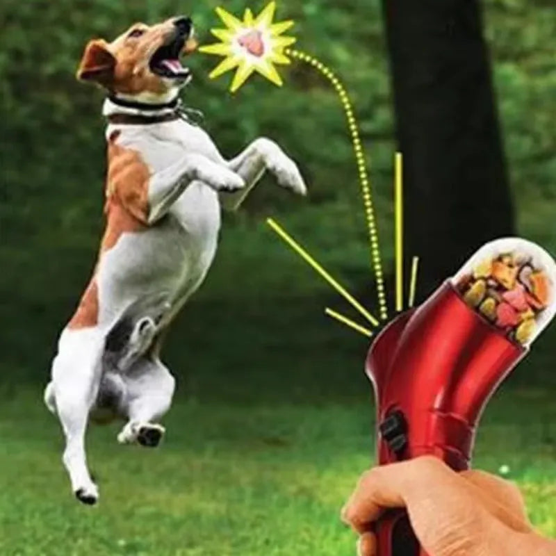 Lance-friandises interactif pour chien et chat