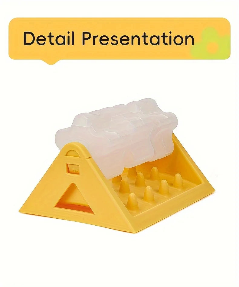 Distributeur de croquettes interactif pour chien – Anti-glouton