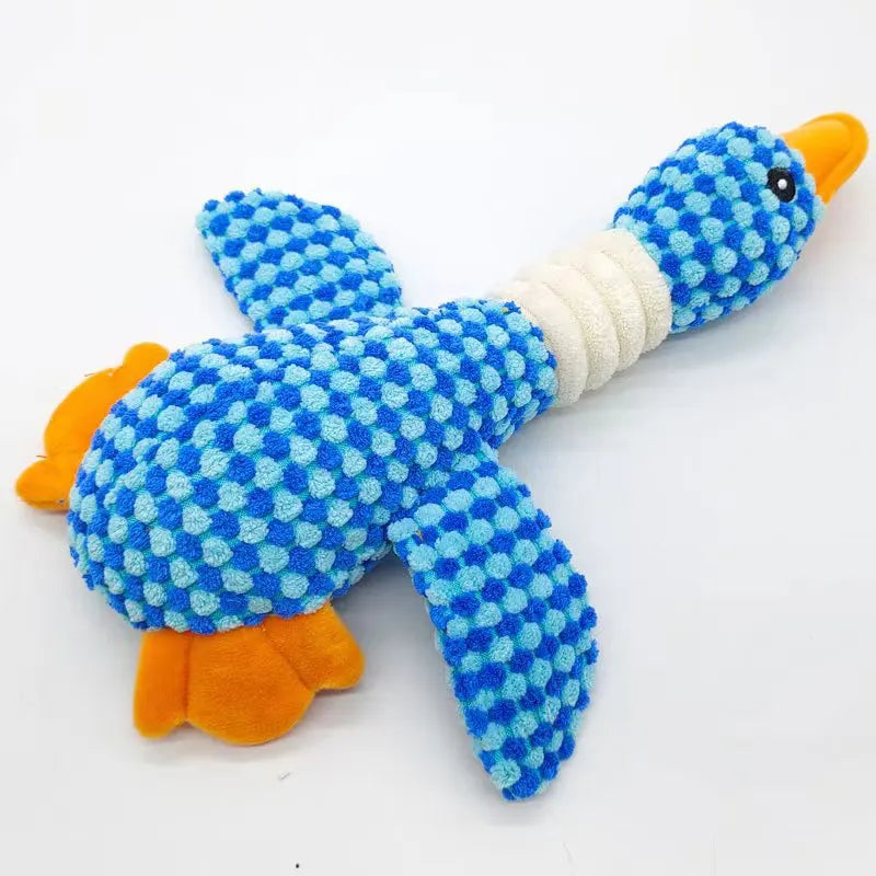 Jouet interactif en peluche pour chats et chiens mordeurs