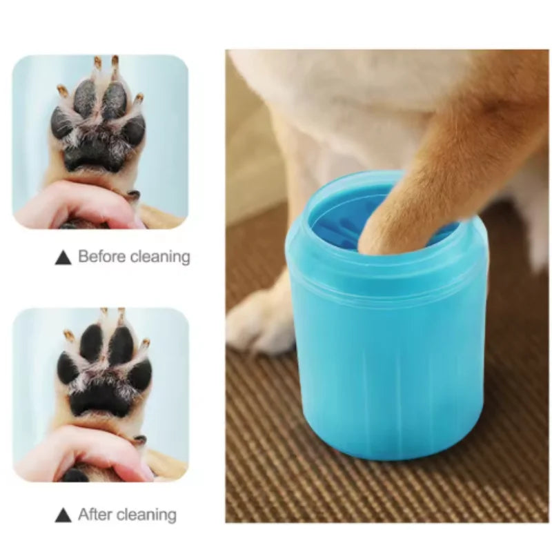 Lave-Pattes Portable pour Chien – Nettoyage Rapide & Efficace