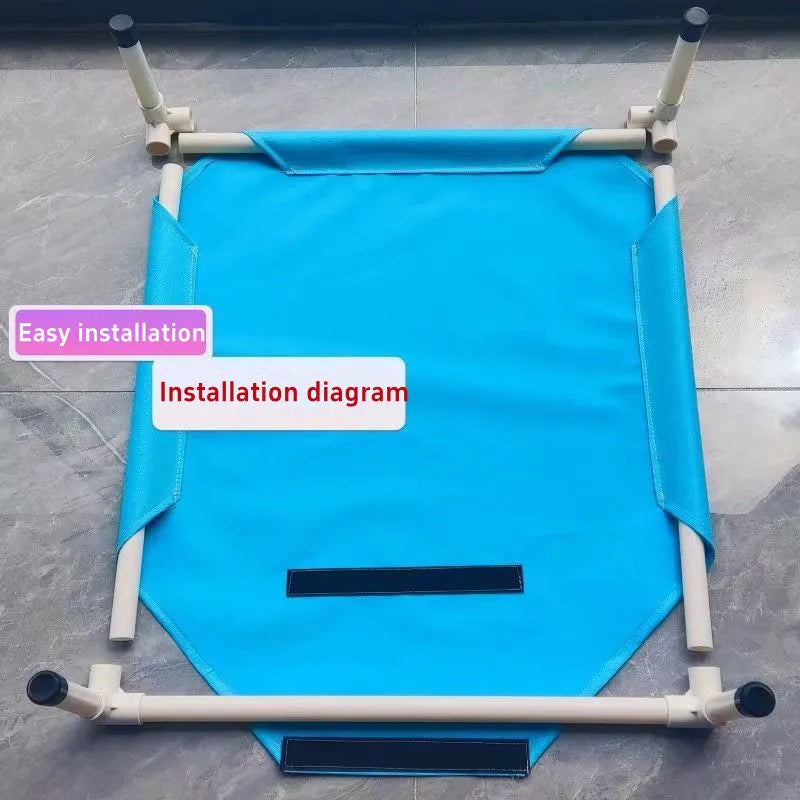 Lit de Camping pour Animaux – Hamac Pliable et Lavable pour Chiens et Chats