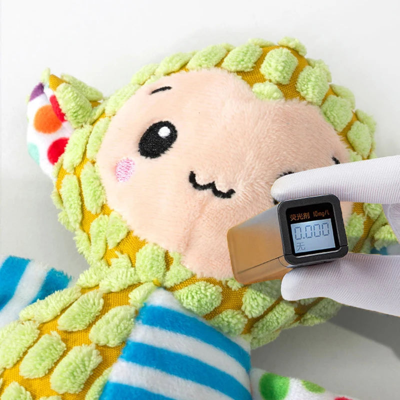 Jouet puzzle en peluche couinant pour chien et chat