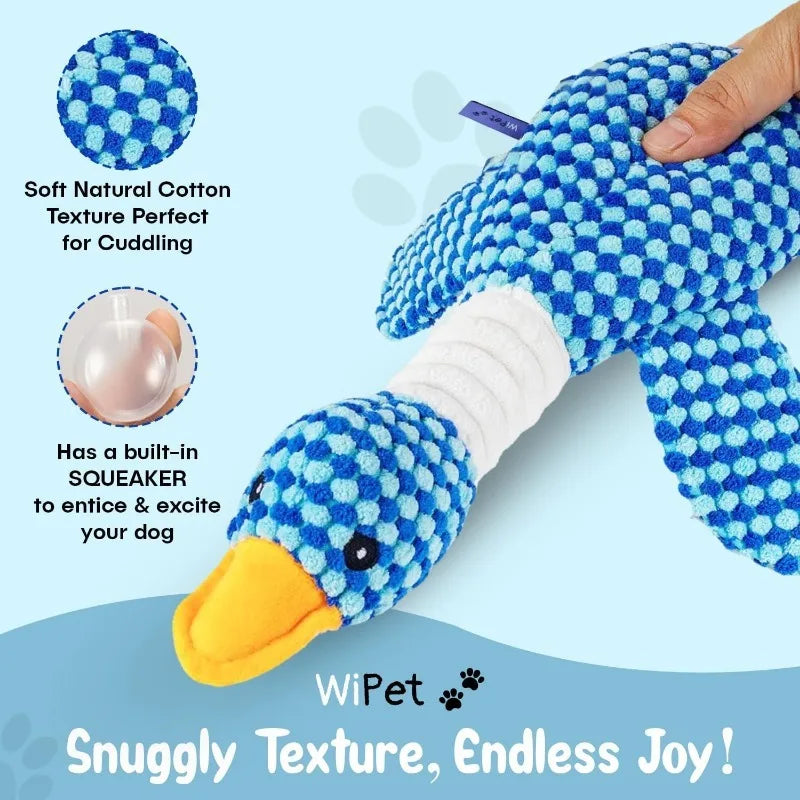 Jouet interactif en peluche pour chats et chiens mordeurs
