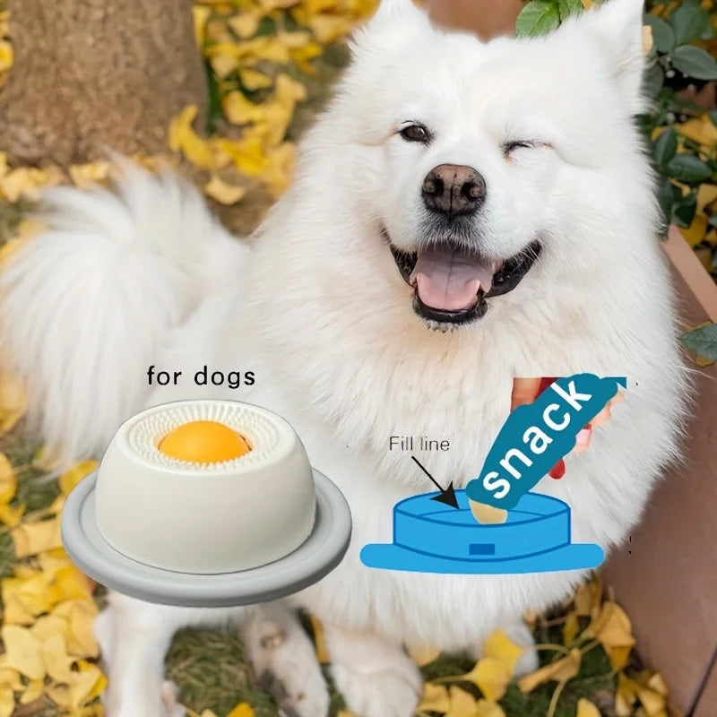 Tapis de léchage interactif pour chien – Anti-glouton