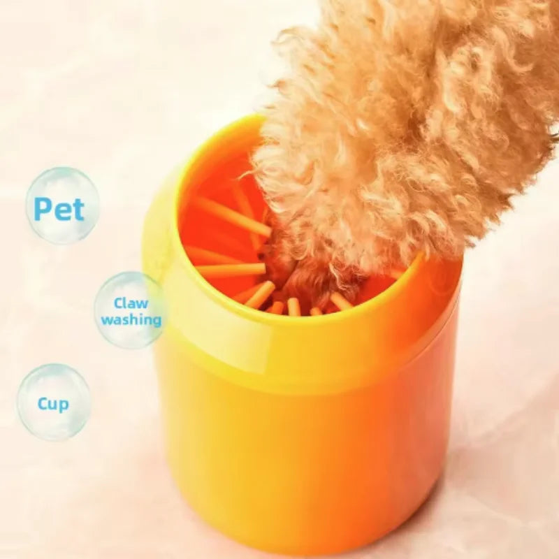 Lave-Pattes Portable pour Chien – Nettoyage Rapide & Efficace