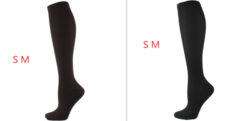 Chaussettes de Compression Sport en Ion de Cuivre