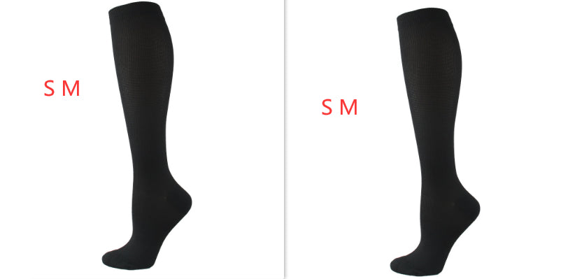 Chaussettes de Compression Sport en Ion de Cuivre