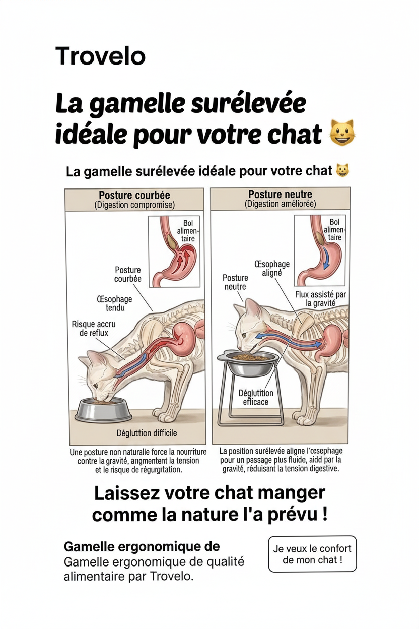 Gamelle surélevée Trovelo